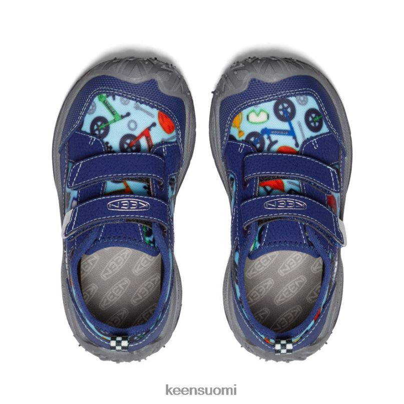 jalkineet fi KEEN pikkulapset nopeuskoira sininen syvyys/musta PF028812