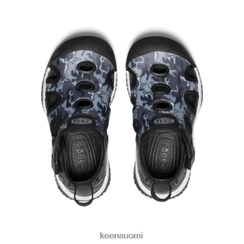 jalkineet fi KEEN pikkulapset stingray sandaali musta / camo PF028864