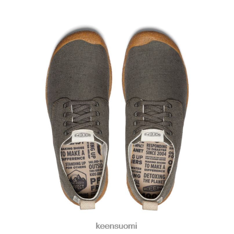 jalkineet fi KEEN miehet mosey canvas derby musta oliivi PF02828