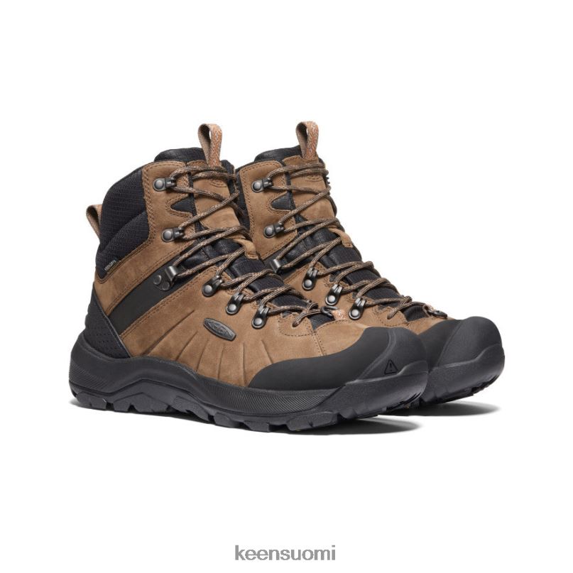 jalkineet fi KEEN miehet revel iv polar boot tumma maa/karamelli kahvila PF028378