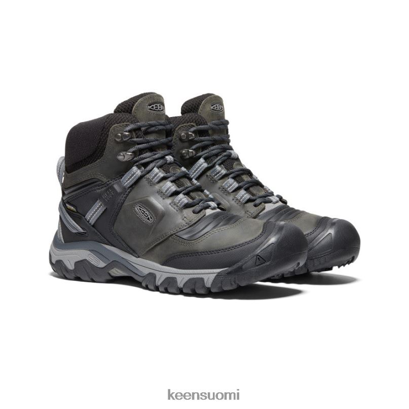 jalkineet fi KEEN miehet ridge flex vedenpitävä saapas magneetti/musta PF028141