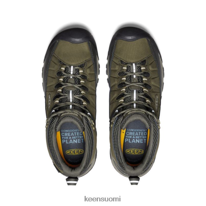 jalkineet fi KEEN miehet targhee exp vedenpitävä keskiosa tumma oliivi/plaza taupe PF02869