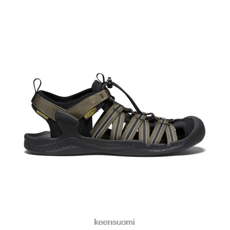 jalkineet fi KEEN miehet drift creek h2 sandaali tumma oliivi/musta PF028109