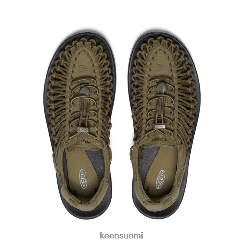jalkineet fi KEEN miehet uneek tumma oliivi/musta PF028113