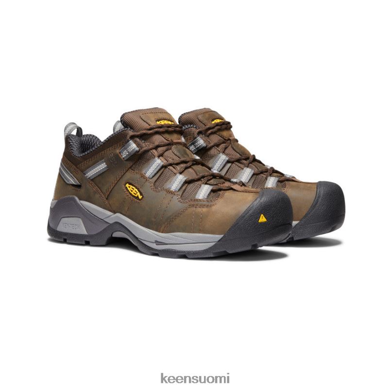 jalkineet fi KEEN miehet detroit xt esd (teräskärki) cascade brown/gargoyle PF028201