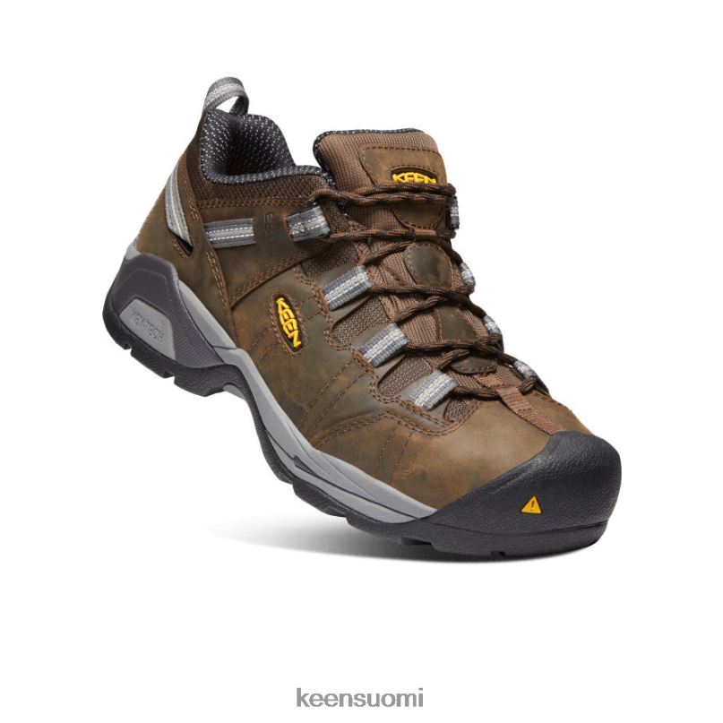 jalkineet fi KEEN miehet detroit xt esd (teräskärki) cascade brown/gargoyle PF028201