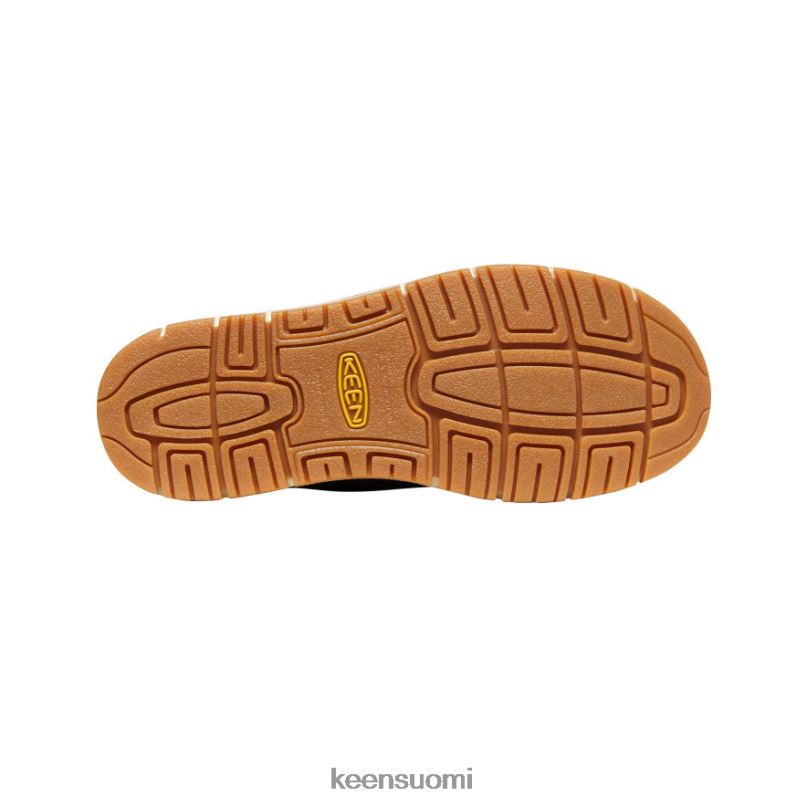 jalkineet fi KEEN miehet san jose oxford (alumiininen varvas) musta / luonnonvalkoinen PF028299