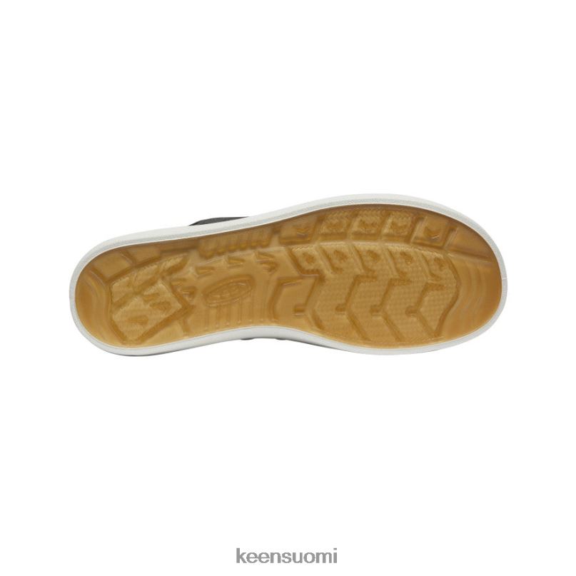 jalkineet fi KEEN naiset elsa harvest -nahkaiset lenkkarit musta/hopea koivu PF028628