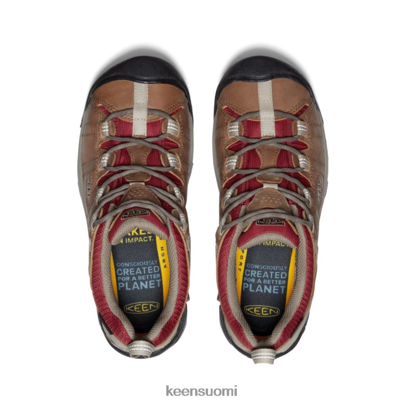 jalkineet fi KEEN naiset targhee ii vedenpitävä safari/merlot PF028543