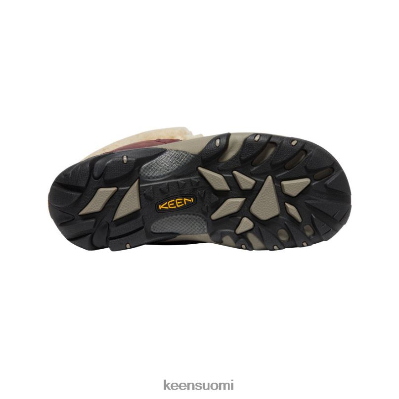 jalkineet fi KEEN naiset betty vedenpitävä lyhyt saapas viininpunainen/brindle PF028680