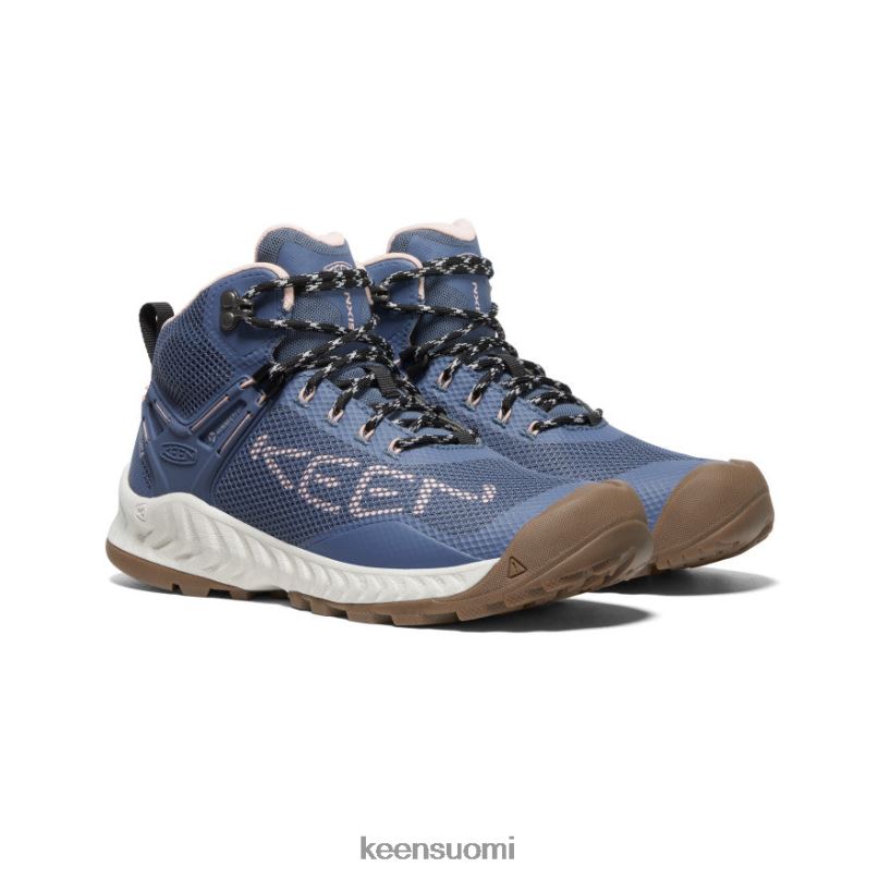 jalkineet fi KEEN naiset nxis evo vedenpitävä saapas vintage indigo/satamaharmaa PF028469