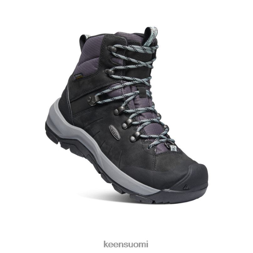 jalkineet fi KEEN naiset revel iv polar boot musta/satamaharmaa PF028684