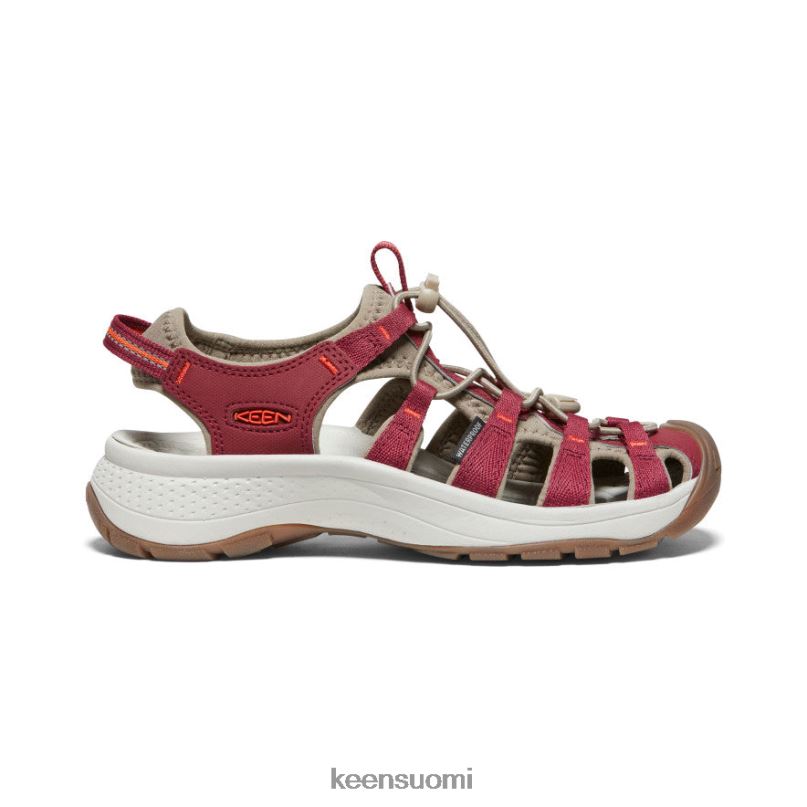 jalkineet fi KEEN naiset astoria west sandaali merlot/scarlet ibis PF028552