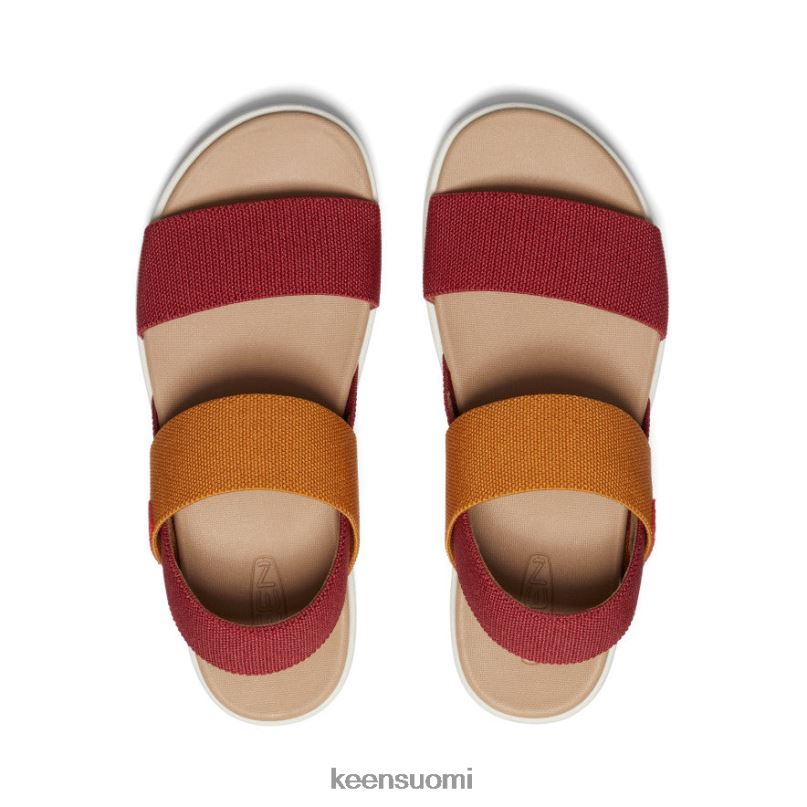 jalkineet fi KEEN naiset elle backstrap sandaali merlot/koivu PF028416