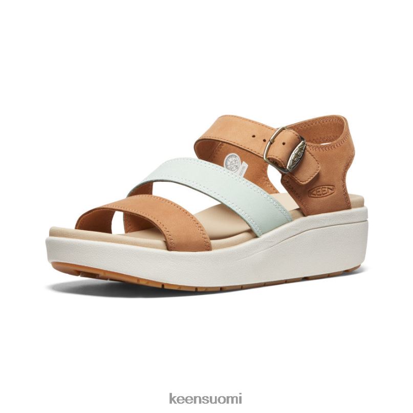 jalkineet fi KEEN naiset ellecity selkähihna luonnonnahka/kirkas aqua PF028447