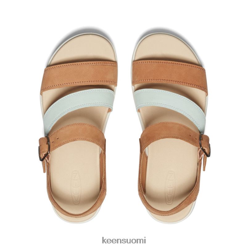 jalkineet fi KEEN naiset ellecity selkähihna luonnonnahka/kirkas aqua PF028447